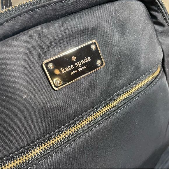 KATE SPADE Hilo Blake Avenue Nylon & Leather Black Backpack main image 8